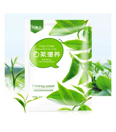 Masque Thé Vert - Masque hydratant naturel - Masque en tissu 25ml