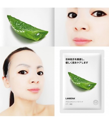 Masque Aloe Véra - Masque hydratant naturel - Masque en tissu 25ml