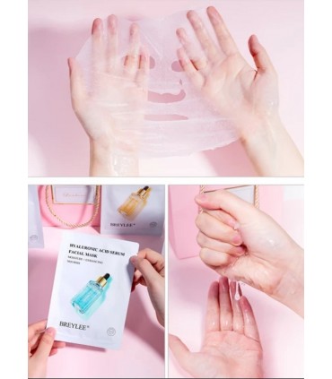 Masque Sérum Acide Hyaluronique - Masque hydratant naturel - Masque en tissu 25ml