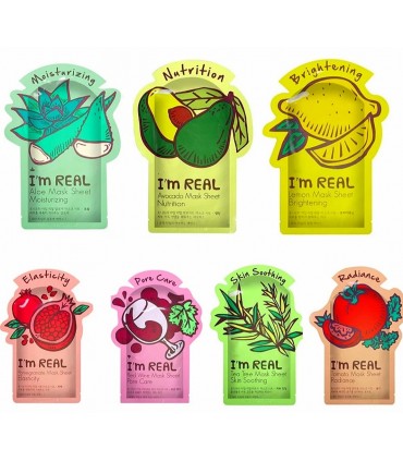 Masque Tony Moly - Masque Citron - Masque hydratant naturel - Masque en tissu 21ml