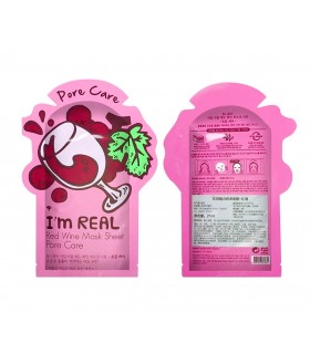 Masque Tony Moly - Masque Vin Rouge - Masque hydratant naturel - Masque en tissu 21ml