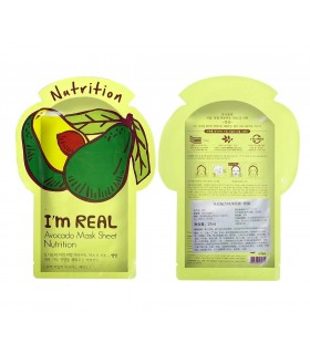 Masque Tony Moly - Masque Avocat - Masque hydratant naturel - Masque en tissu 21ml