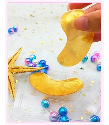 Masque patch yeux Or au Collagène - Masque patch gel - Masque Collagène ( 6g )