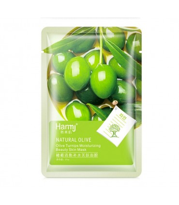 Masque Olive - Masque hydratant naturel - Masque en tissu 25ml