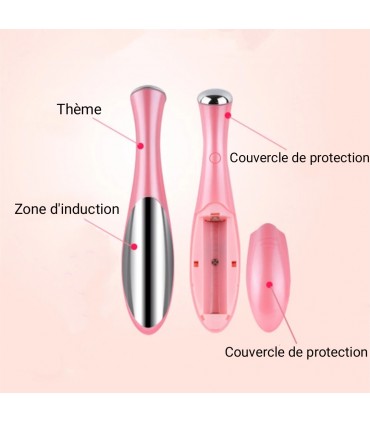 Stylo de massage contours des yeux anti-cernes anti-rides