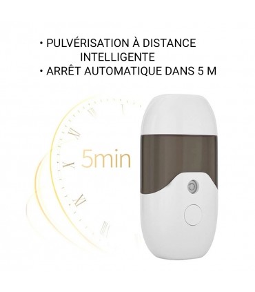 Vapeurs hydratant brumisateur portable  50ml (blanc)