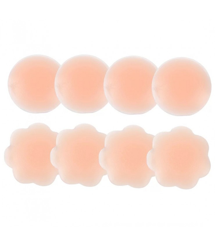 Cache-tétons Invisibles En Silicone - 2 Paires Réutilisables - Auto-adhésifs - Pour Bonnets A à D