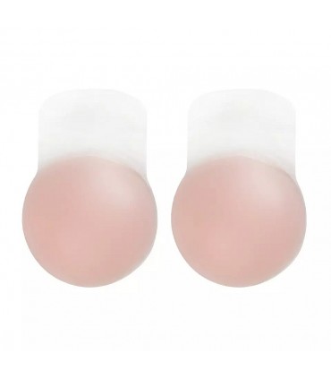 Soutien-gorge adhésifs silicone forme rond 10cm