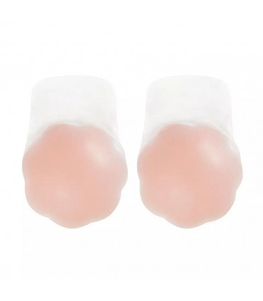 Soutien-gorge adhésifs silicone forme fleur 10cm