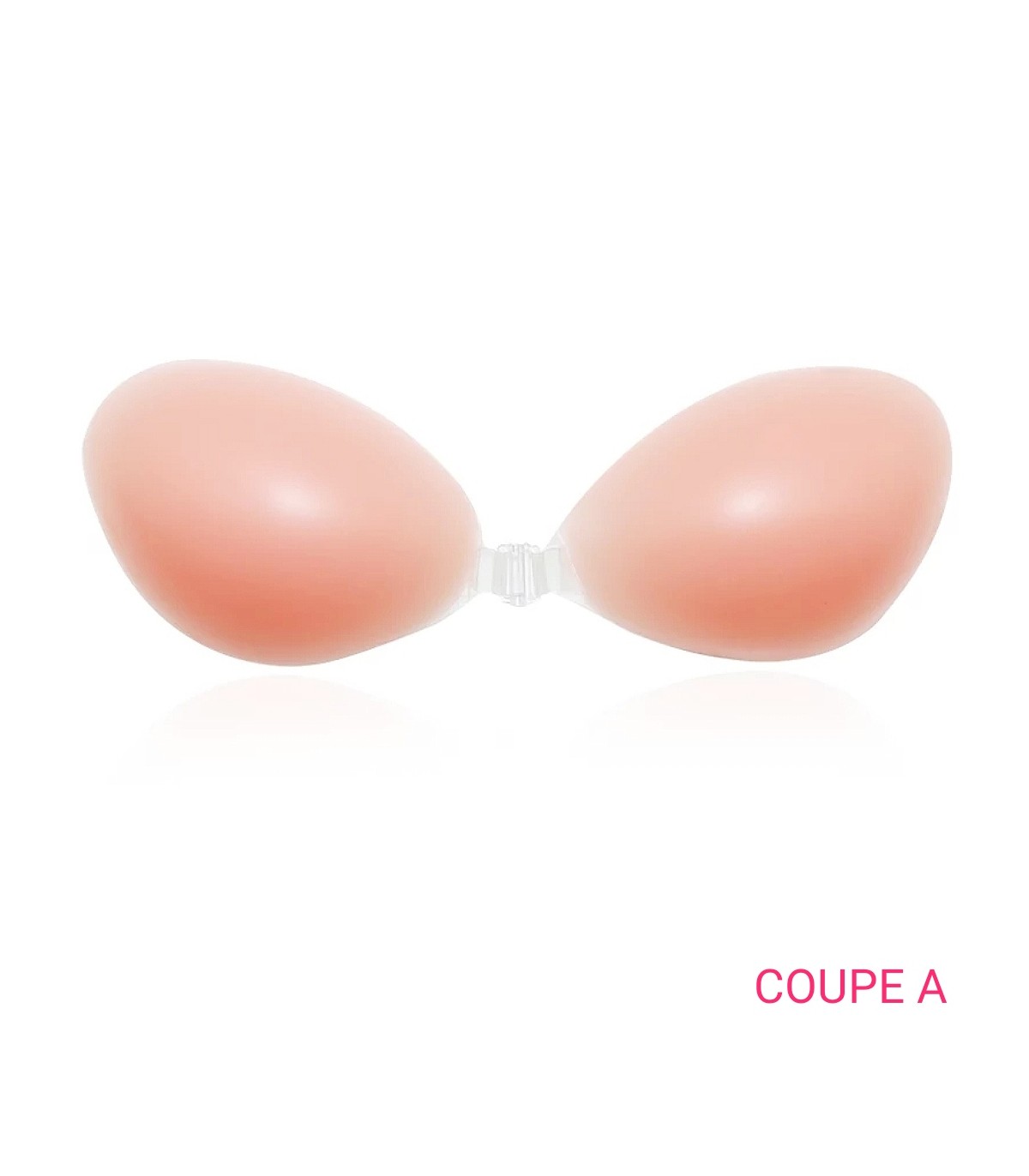 Soutien-gorge Push-up Adhésif En Silicone - Dos Nu Sans Bretelles, Invisible Et Réutilisable