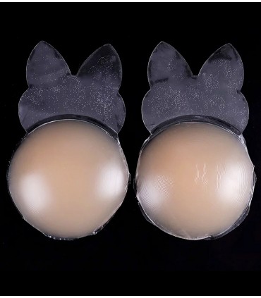 Soutien-gorge adhésifs silicone forme rond 10cm