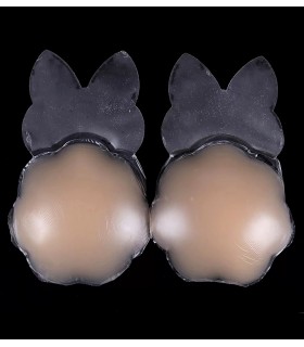 Soutien-gorge adhésifs silicone forme fleur 10cm