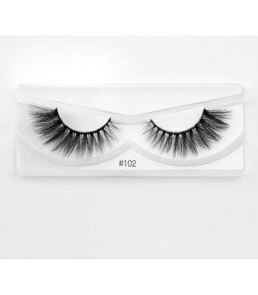 Faux cils volumes naturel 3D - 1 paire