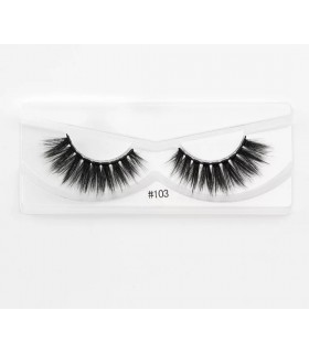Faux cils volumes naturel 3D - 1 paire