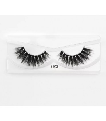 Faux cils volumes naturel 3D - 1 paire