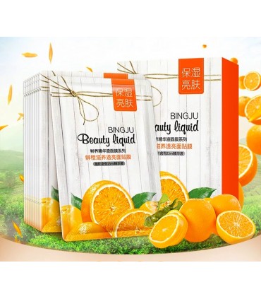 Masque Orange - Masque hydratant naturel - Masque en tissu 25ml